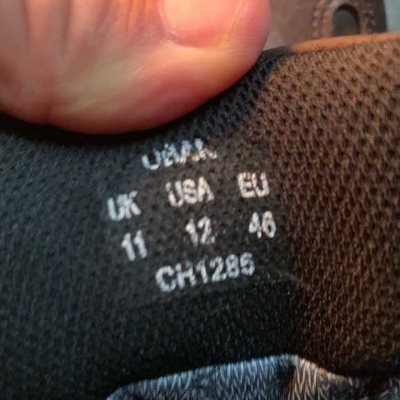 Hotter Oban Waterproof Brown Leather Work Boots Men’s Size 12 Lace-Up - Picture 7 of 10